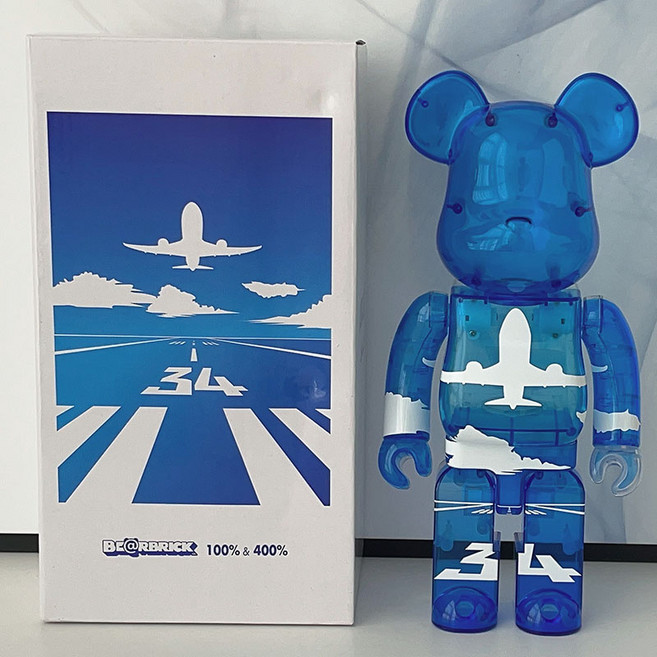 bearbrick400 인테리어 피규어 거실 조형 소품 디자인 베어 브릭, 69번, 1개