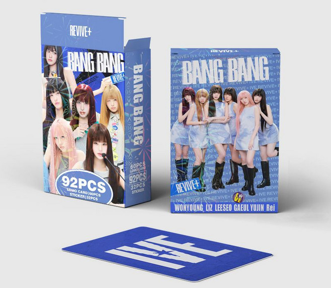 아이브 2026 뱅뱅 블랙홀 REVIVE+ XOXZ BE ALRIGHT, 5) 블랙홀 (92장), 포카, 55장