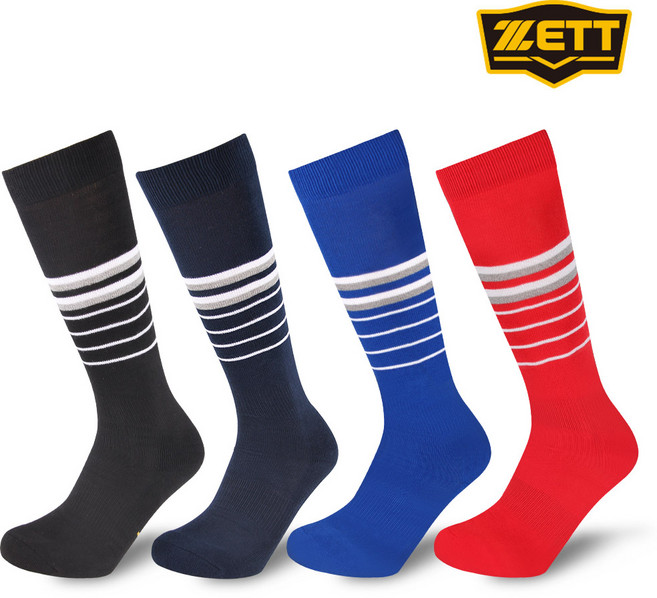 제트 성인 장목 양말 BSK-200 야구양말 25-29cm 블랙화이트 네이비화이트, NAVY/WHITE, 1개