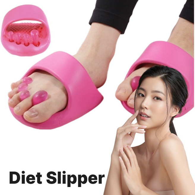 Morie 전신자극 종아리 지압 스트레칭 슬리퍼