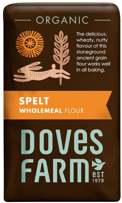 도브스 팜 유기농 스펠트 통밀가루 Doves Farm Organic Spelt Wholemeal Flour 1kg, 1개