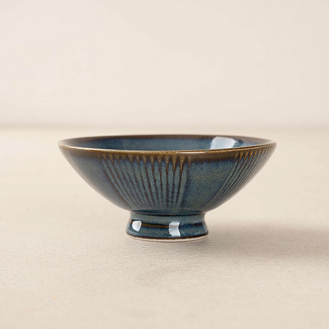 사케잔 일본식 술잔 네이비 50ml, 1개