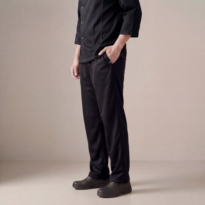 퍼블릭스테이션 남녀공용 여름용 메쉬 하계 아이스 조리복 바지