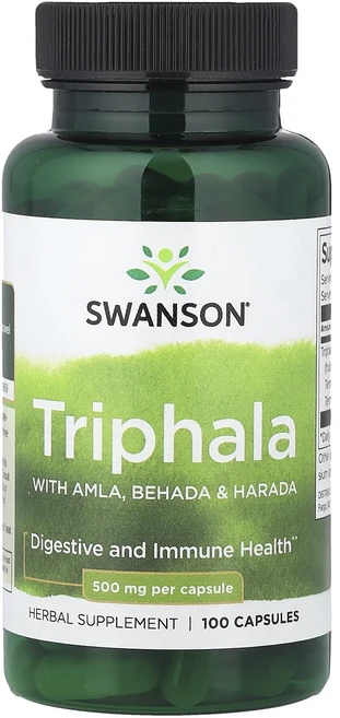 Swanson 트리팔라 암라 베하다 & 하라다 함유 500mg 캡슐 100정, Swanson트리팔라암라베하다하라다함유500mg캡슐10, 1개 - 쿠팡