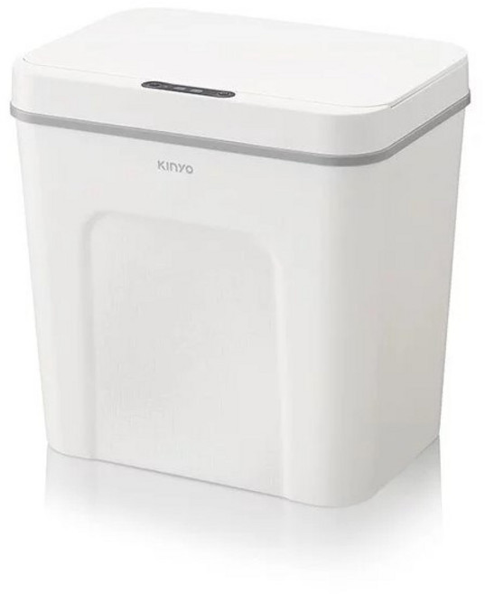 KINYO 智慧感應垃圾桶 EGC-1230, 白色智慧感應垃圾桶