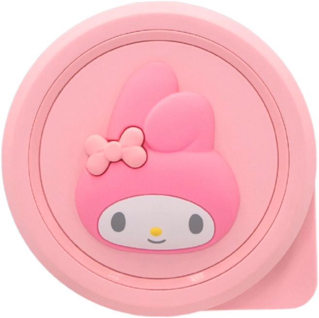 산리오 캐릭터 무선 칫솔살균기 UV 살균 건조기 유치원 학교, 원형 마이멜로디