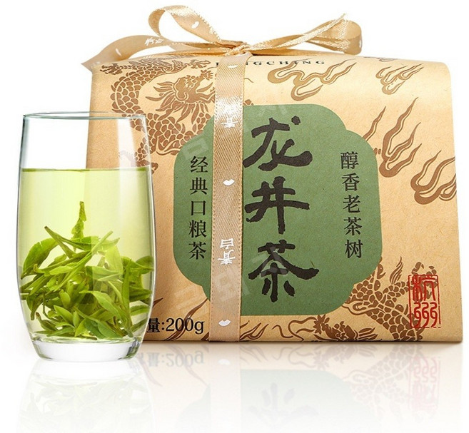 정통 옥천 명전차 용정차 녹차 200g 龙井茶, 1개, 1개입