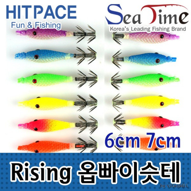 씨타임 히트페이스 옵빠이슷테 에기슷태 호래기 채비DMM, 1개, 옵빠이슷테 6cm -1hook-_투칼라