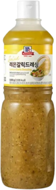 맥코믹 레몬갈릭드레싱, 1개, 1.1kg