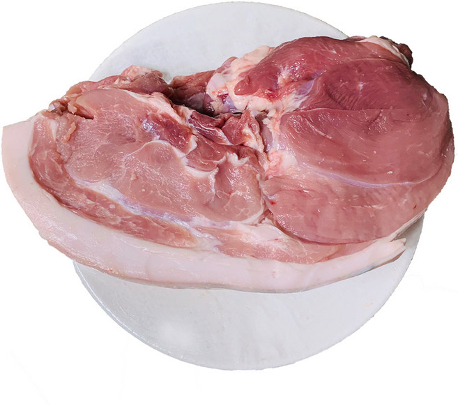 국내산 한돈 뒷다리살 1kg 후지 미후지 보쌈용 수육용 다이어트, 1개