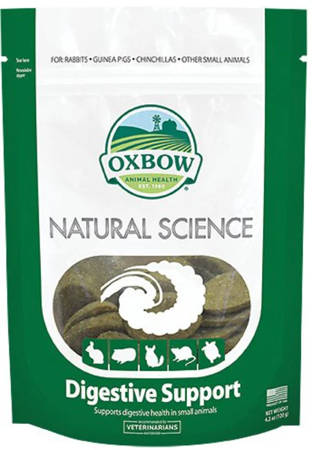 옥스보우 네추럴사이언스 장건강 설사예방 소화촉진 소화강화 장기능 소동물소화서포트, 1개, 120g - 쿠팡