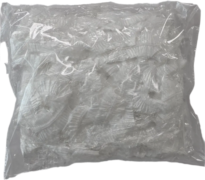 라이프툴스 두꺼운 일회용 샤워캡 방수 헤어캡, 200개, 투명