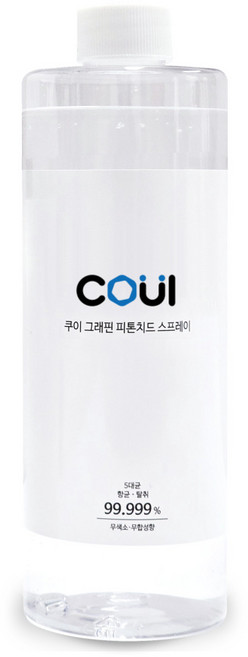 친환경 쿠이 그래핀 살균 소독제 피톤치드 편백오일 안개분사 스프레이 개별포장, 1개, 500ml