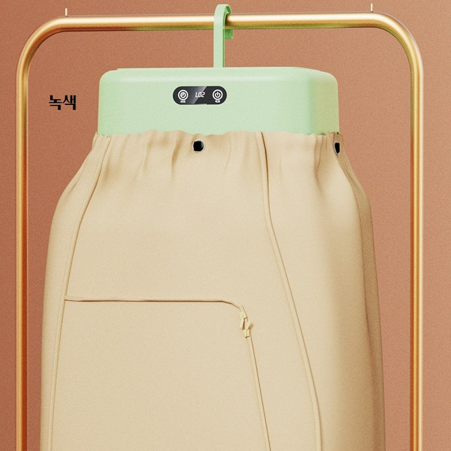 ANYOU 건조기 에너지 절약 가정용 소형 미니 휴대용 의류 건조기, 1개, 녹색, 1개