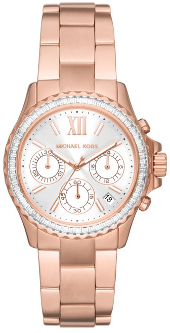MICHAEL KORS Everest 永恆焦點玫瑰金腕錶36mm/MK7213