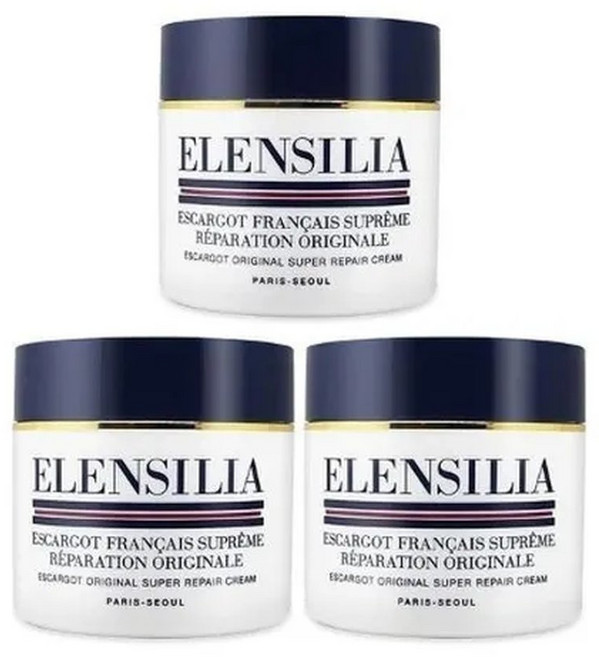 엘렌실라 슈퍼달팽이크림 50g 에스카르고 탄력 주름 개선 3개 Ss, *