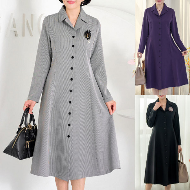 로즈맘 엄마옷 로즈맘 마우카라오픈원피스