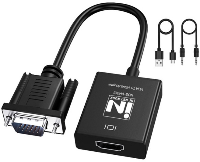 인네트워크 NDG-VH015 컨버터 (D-SUB AUDIO to HDMI), 선택하세요, 1개