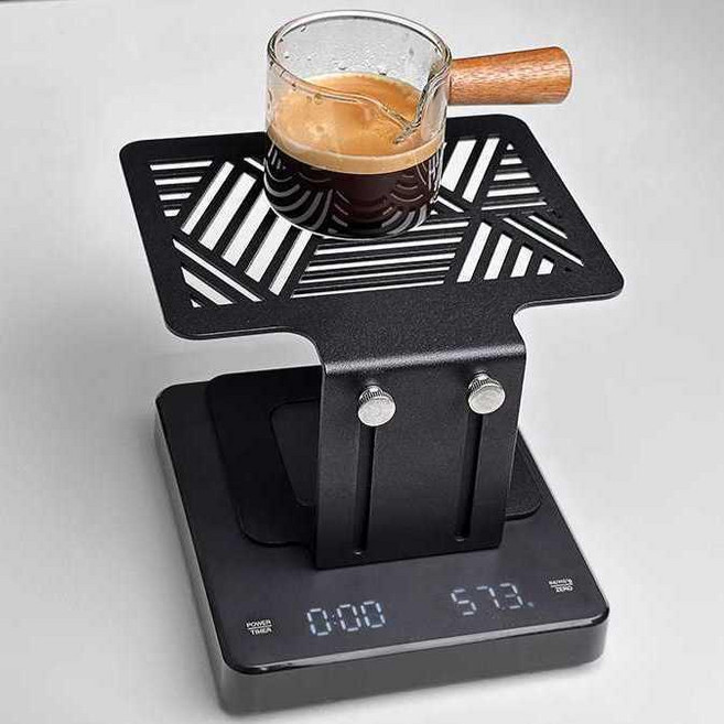 커피 머신 에스프레소 샷잔 브라켓 조정 카페 받침대, 컵홀더, 아피아 컵 홀더, 1개