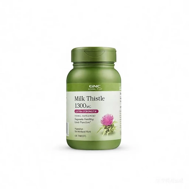 GNC 밀크씨슬 1300mg, 120정, 2개 - 쿠팡