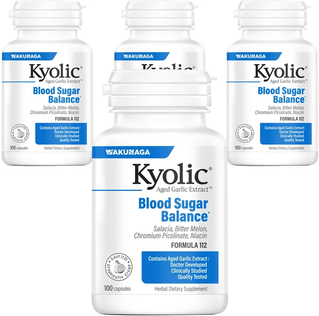 쿄릭 숙성마늘 추출물 블러드 슈가 밸런스 캡슐, 4개, 100정 - 쿠팡