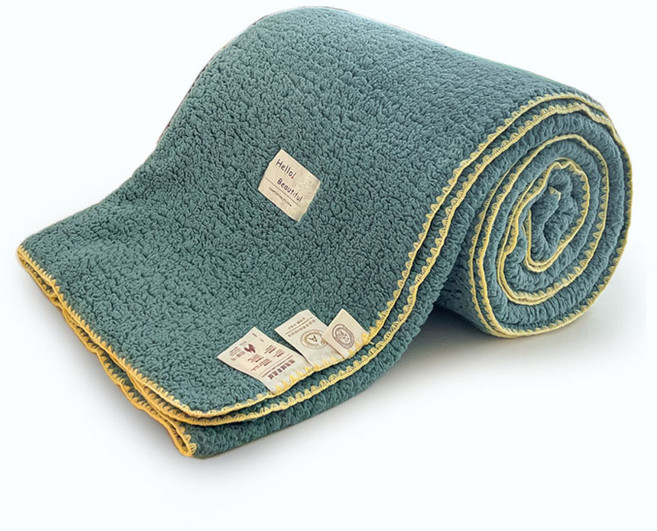 이몰리스 클래스A 양면 램 담요 무릎 사무실 담요 중형 100x140