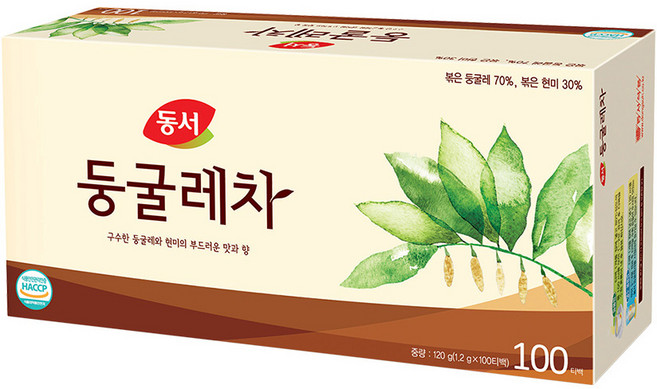 동서 둥굴레차 100입 120g x2개, 200개