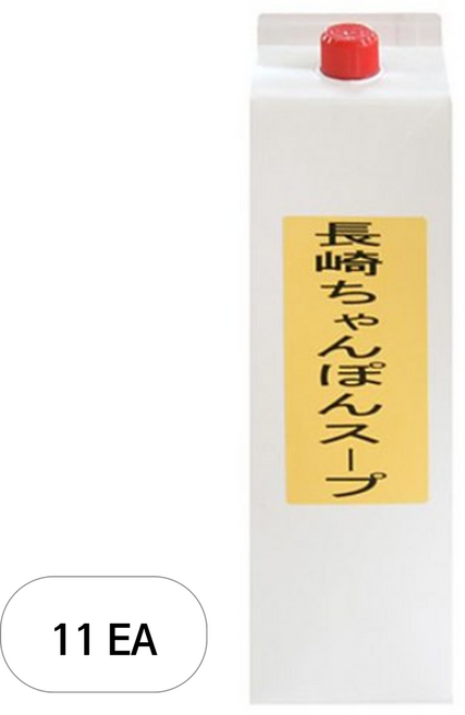 아리아케 야타이 나가사끼 짬뽕 스프 소스, 1.8L, 11개