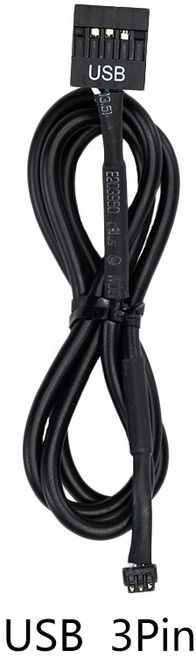 인텔 아크 A770 한정판용 USB RGB 제어 케이블 3 핀, [01] USB Connector Cable, 01 B Connector Cable