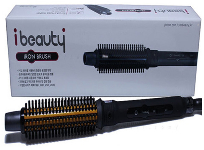 아이뷰티 롤 브러쉬 뽕고데기, 19mm