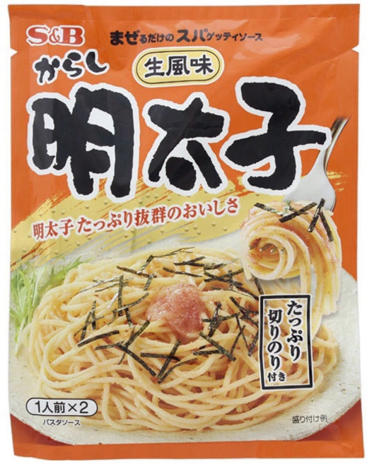 에스앤비 섞기만 하면 되는 스파게티 소스 생 풍미 겨자 명란젓 2개입, 1개, 53.4g