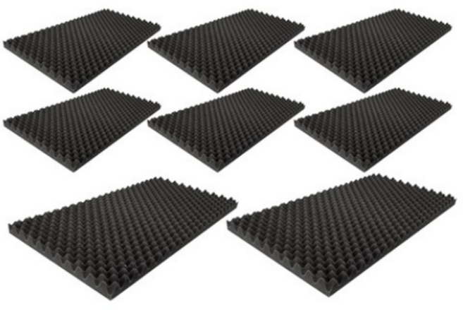 올폼 접착 비난연 방음 흡음재 500 x 1000 mm, 1 - BLACK, 16개