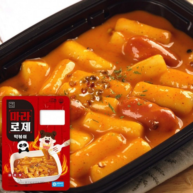 [서울마님] 마라로제 떡볶이 280g (전자레인지용)