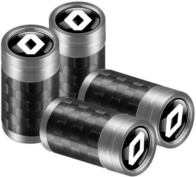 메간 클리오 캡쳐 아르카나 카자드 칸구 시닉 콜레오스 산데로 더스터 마스터용 자동차 배지 휠 타이어 밸브 스템 캡, 1개