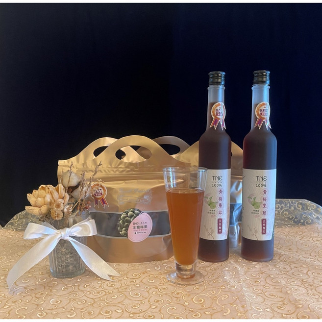 TNE 青梅果萃酵素飲品 冰糖淬梅禮盒組, 1個, 2200g, 2200g