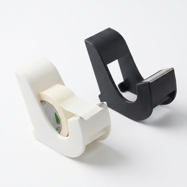 네이빈 다용도 간호사 테이프 커터기 폭3cm, 2개, 블랙 + 화이트