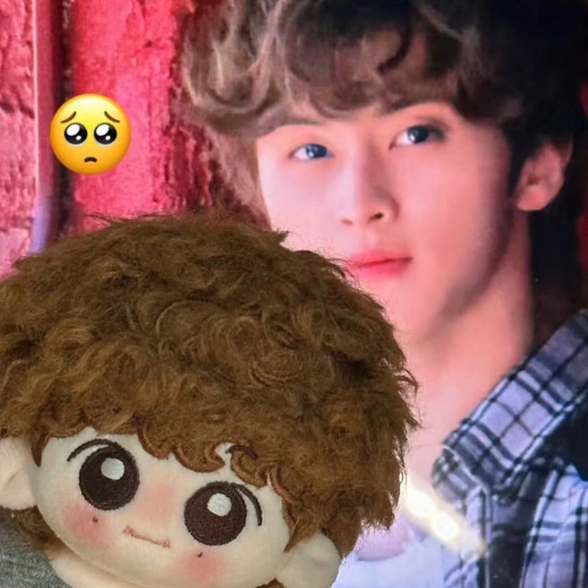 李馬克 麥亨亨 10CM 棉花娃娃 韓國 NCT 明星 同人 禮物 裸娃 出生證, 如圖所示, 1個, 1cm