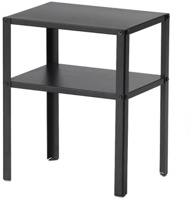 이케아 크나레비크 침대 협탁, 블랙, 1개