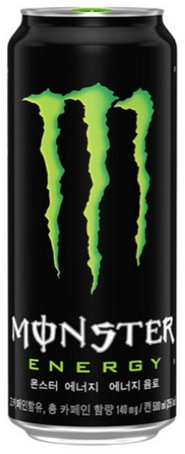 몬스터에너지 드링크 그린, 500ml, 24개