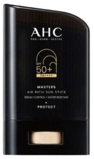 AHC 마스터즈 에어리치 선스틱 SPF50+ PA++++, 22g, 1개