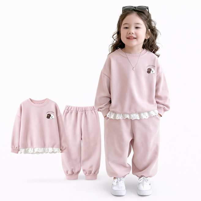 봄 유아 상하복 세트 아동 트레이닝복 등원룩 남아 여아