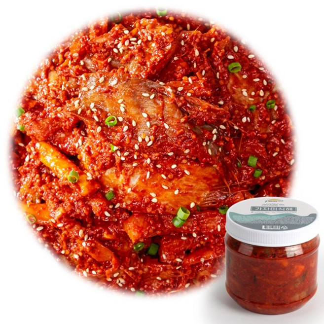 전통 가자미 식해 젓갈 속초 이금선 명장 대용량 젓 갈, 1kg, 1개
