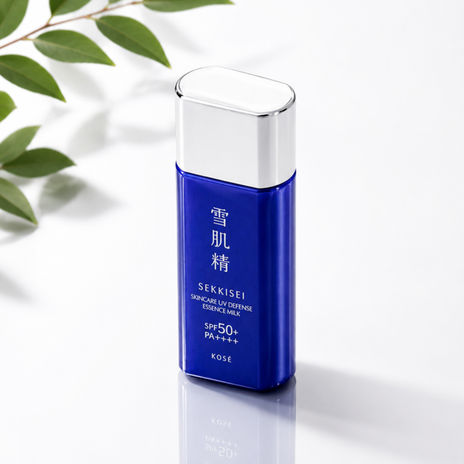 UV 선스크린 마일드 밀크 (SPF50+ PA+++) + 면 스트링 파우치, 1개, 60ml