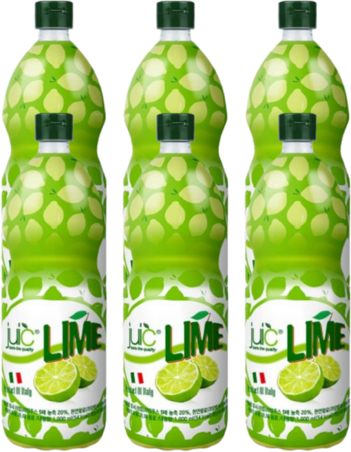 Juic 쥬시 라임주스 1L x 6개