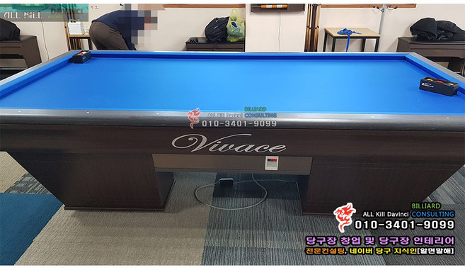 중고 신형 비바체 국제식대대 / 중고 비바체 대대 / 비바체 대대 / 중고 국제식대대 / 중고 대대 / 중고 당구대 - 배송 설치비 포함