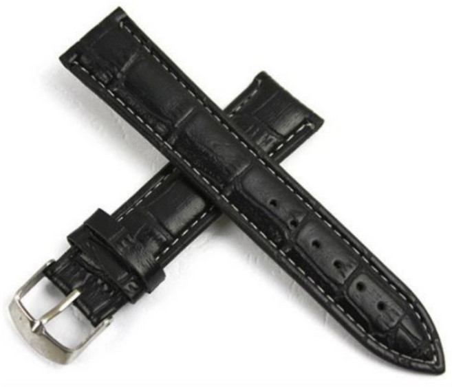 비클래식 천연소가죽 패턴 스트랩 워치호환