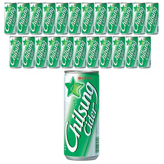 롯데 칠성사이다, 330ml, 24개