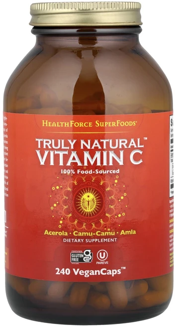 헬스포스수퍼푸드 Truly Natural 비타민C 버전 3 베지캡슐 240정, 3개 - 쿠팡