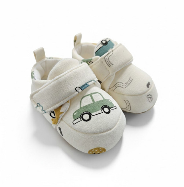 IECOO 소프트 보행기화 아기 걸음마신발 교정 순면 신생아 출산선물