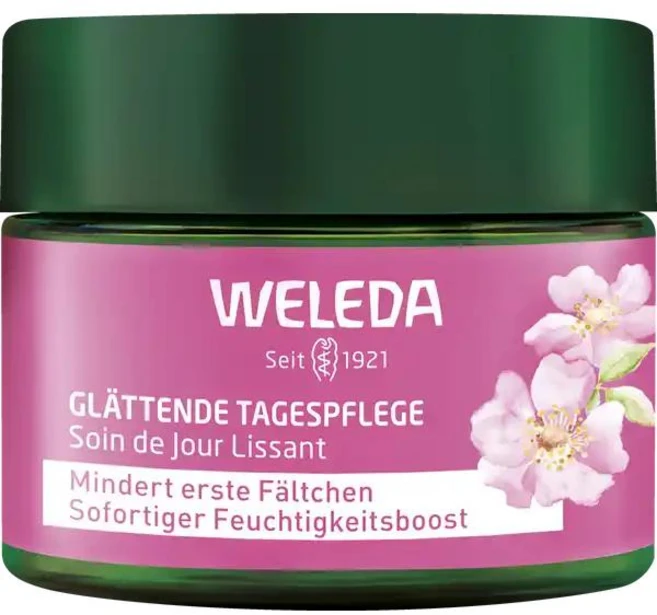 독일 벨레다 Weleda Wild Rose & White Tea Day Cream 와일드 로즈 & 화이트 티 스무딩 데이 크림, 6개, 40ml - 쿠팡